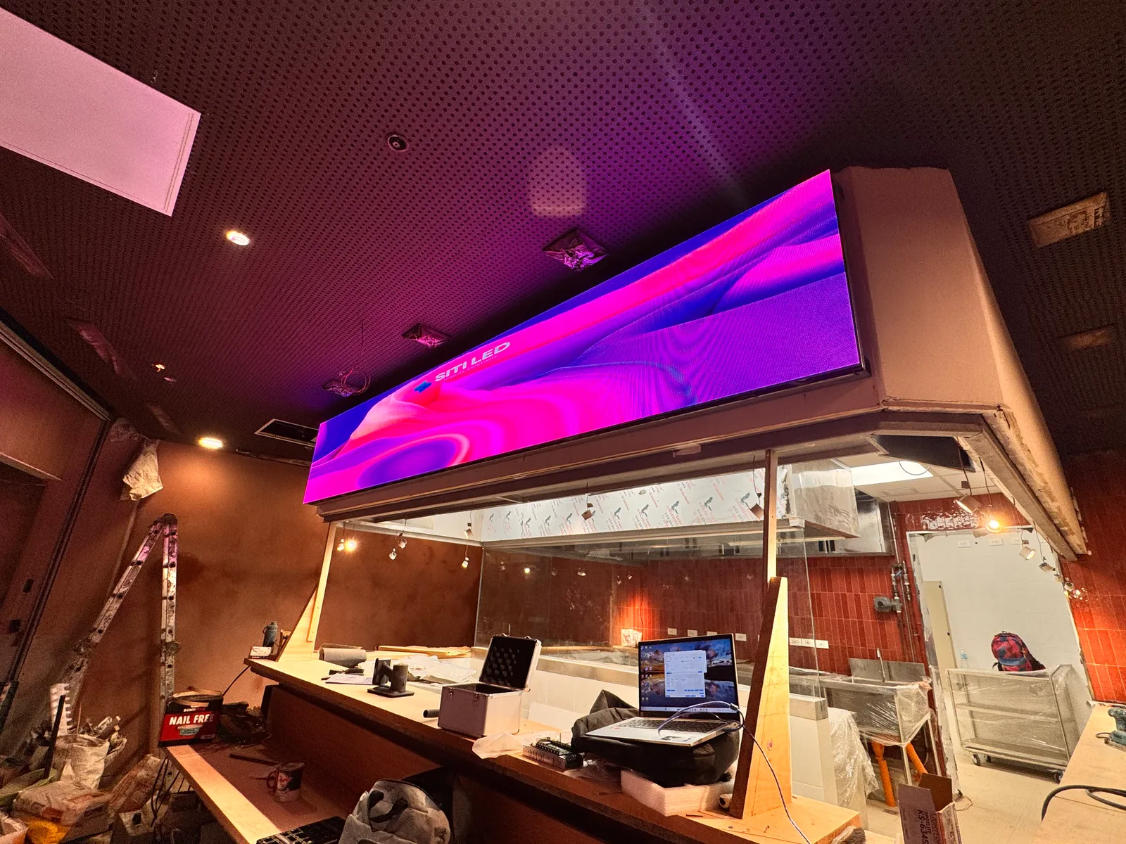 50/50 Burger Steaks, Opus Mall project view 2