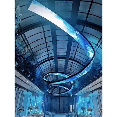 Crystal Film LED Display used for creative lighting