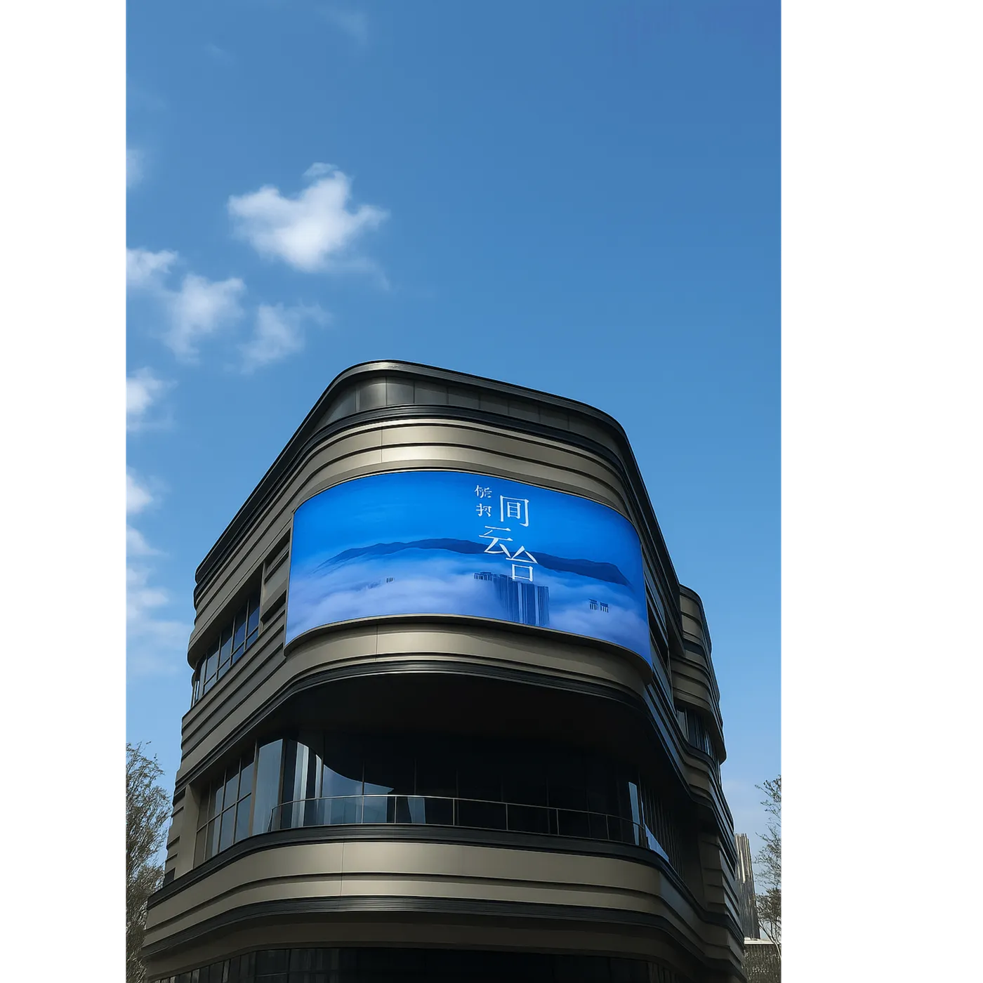 Extra Billboard Perspective of the Fixed & Flexible LED Series