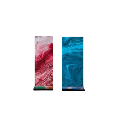 LED LCD Poster Screens as shown side-by-side