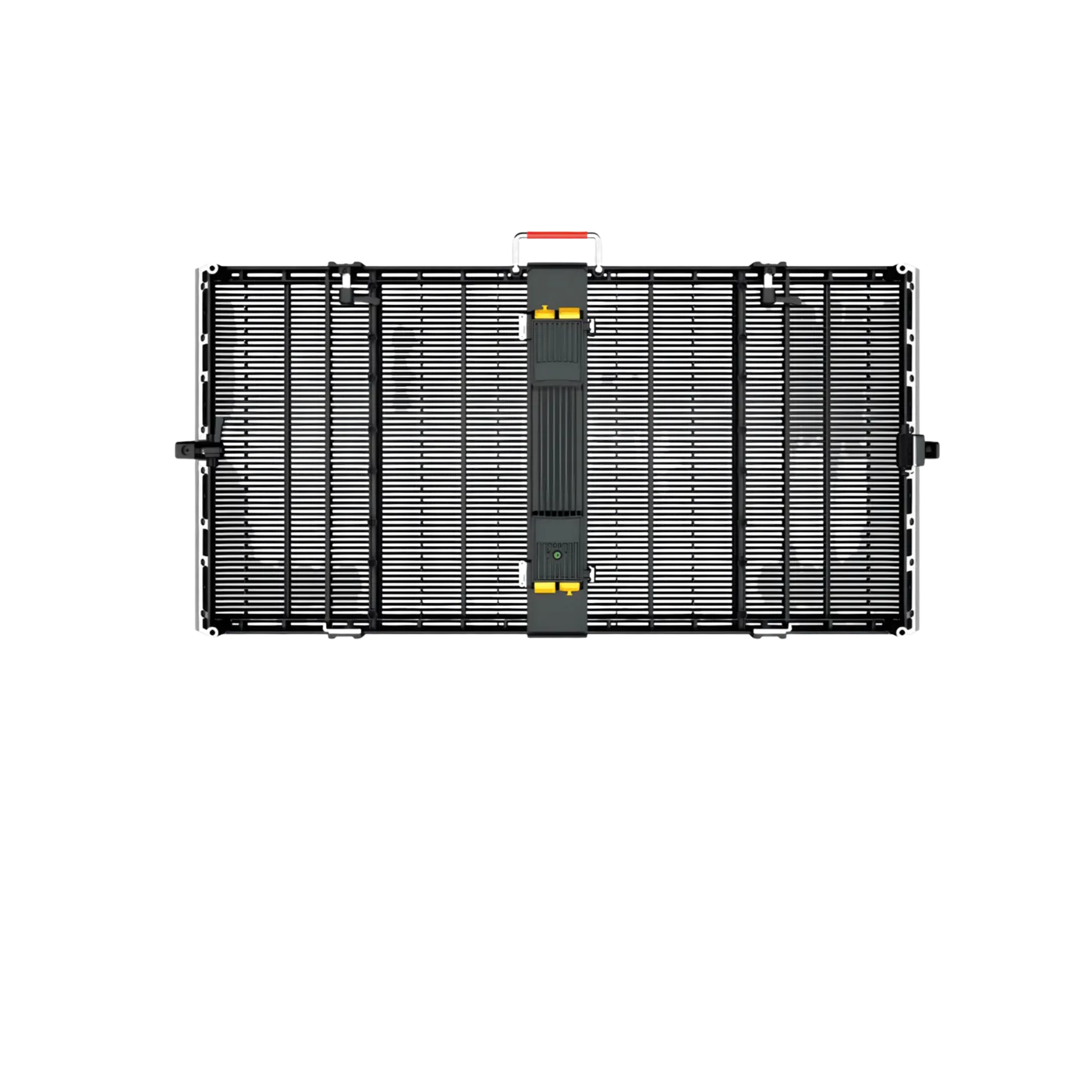 Transparent Mesh LED Display from the back perspective