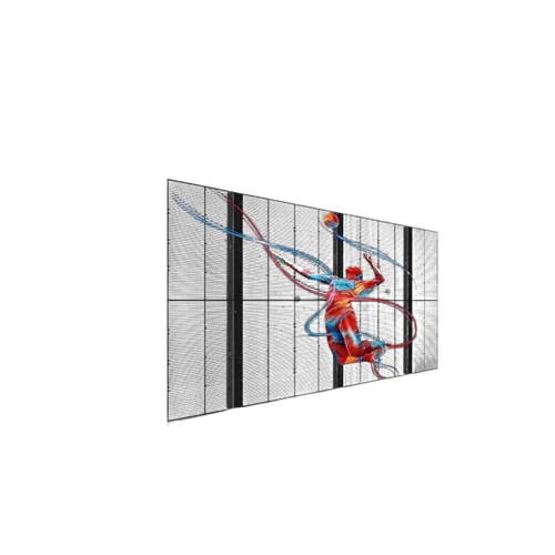 Main view of the Transparent Mesh LED Display